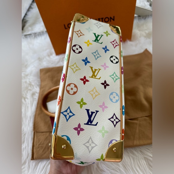 Rare Louis Vuitton Trouville Takashi Murakami Bag. In Excellent Condition 🔥 - Picture 5 of 12